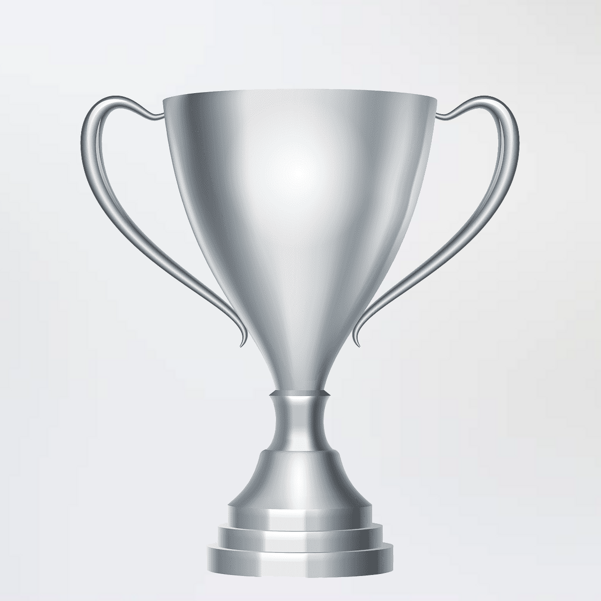 silver trophy